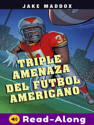cover image of Triple amenaza del fútbol americano